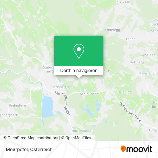 Moarpeter Karte