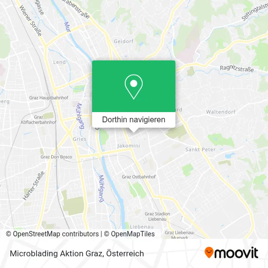 Microblading Aktion Graz Karte