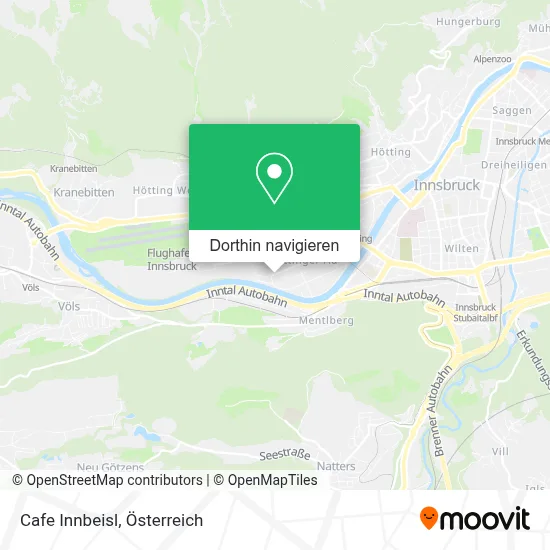 Cafe Innbeisl Karte