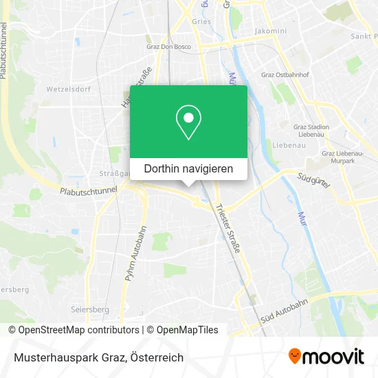 Musterhauspark Graz Karte