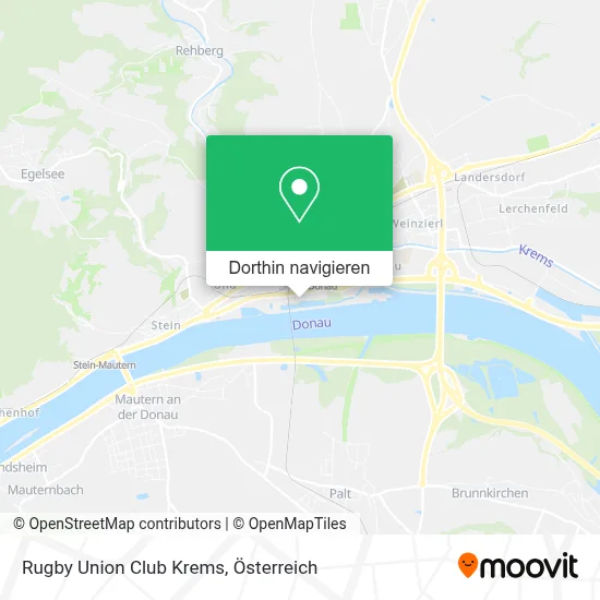 Rugby Union Club Krems Karte