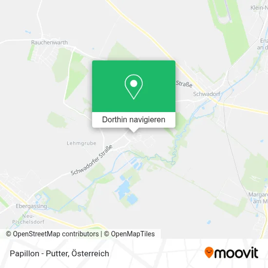 Papillon - Putter Karte