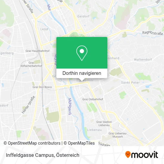 Inffeldgasse Campus Karte
