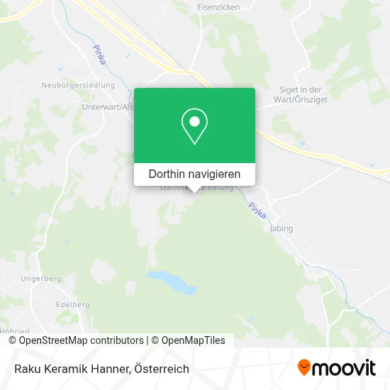 Raku Keramik Hanner Karte