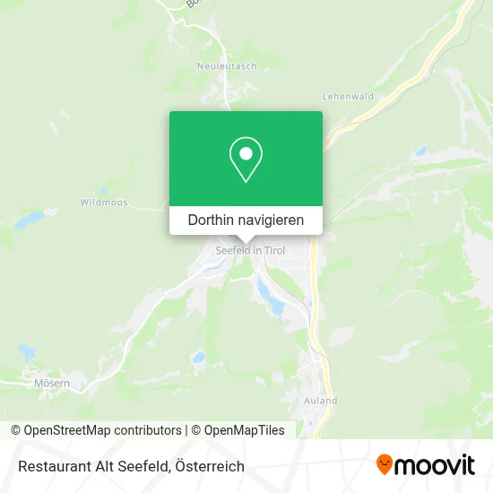 Restaurant Alt Seefeld Karte
