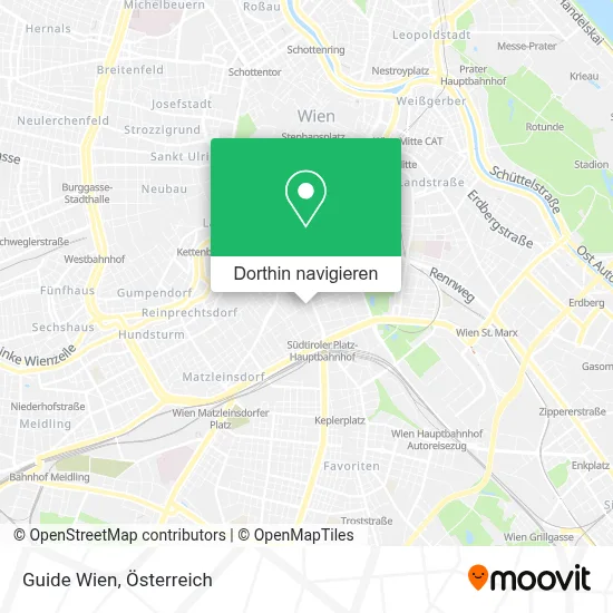 Guide Wien Karte