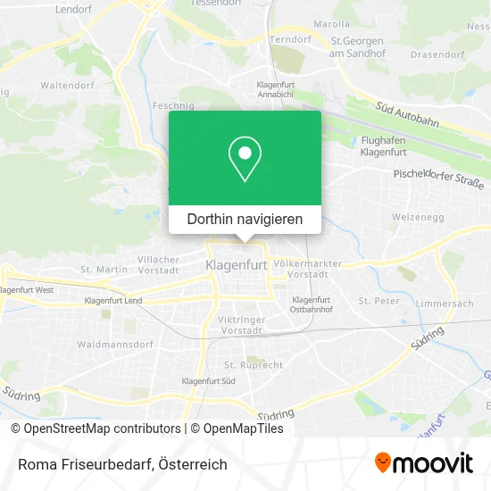 Roma Friseurbedarf Karte