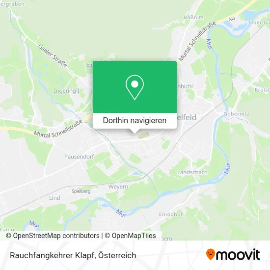 Rauchfangkehrer Klapf Karte