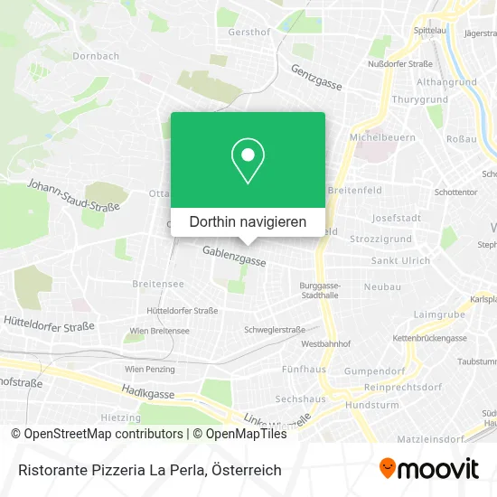 Ristorante Pizzeria La Perla Karte