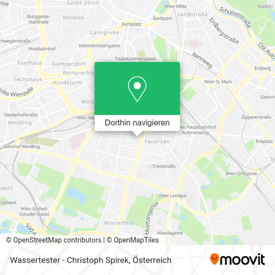 Wassertester - Christoph Spirek Karte