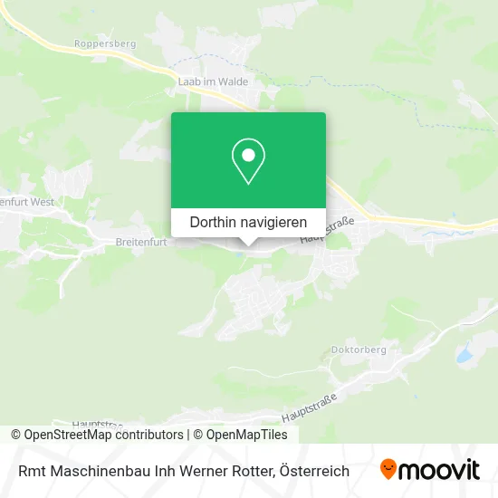 Rmt Maschinenbau Inh Werner Rotter Karte