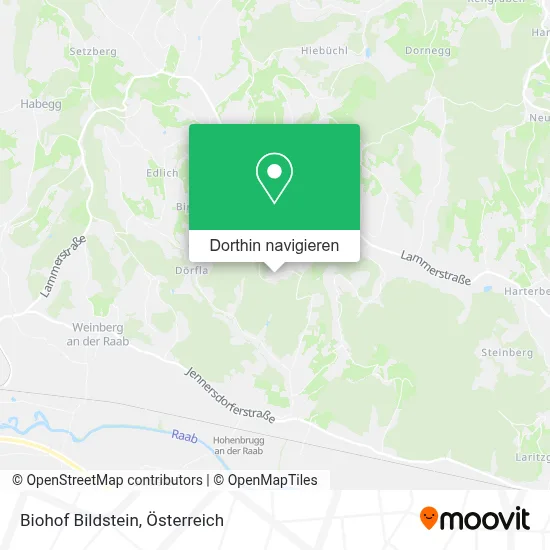 Biohof Bildstein Karte