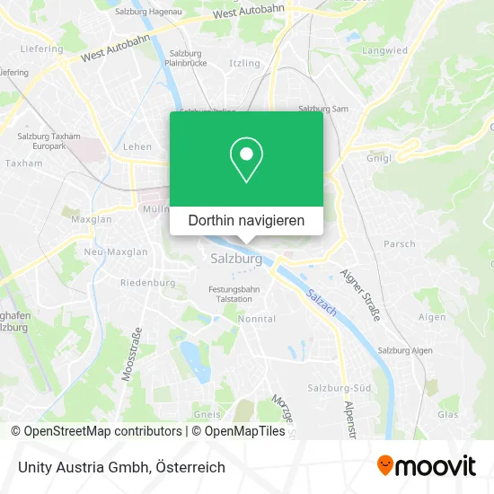 Unity Austria Gmbh Karte