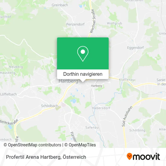 Profertil Arena Hartberg Karte