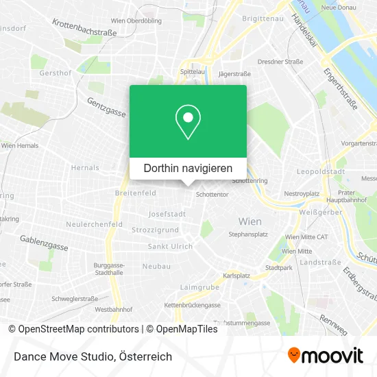 Dance Move Studio Karte