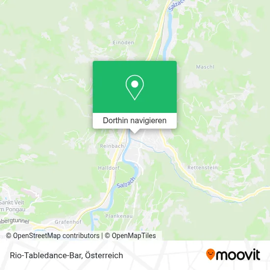 Rio-Tabledance-Bar Karte