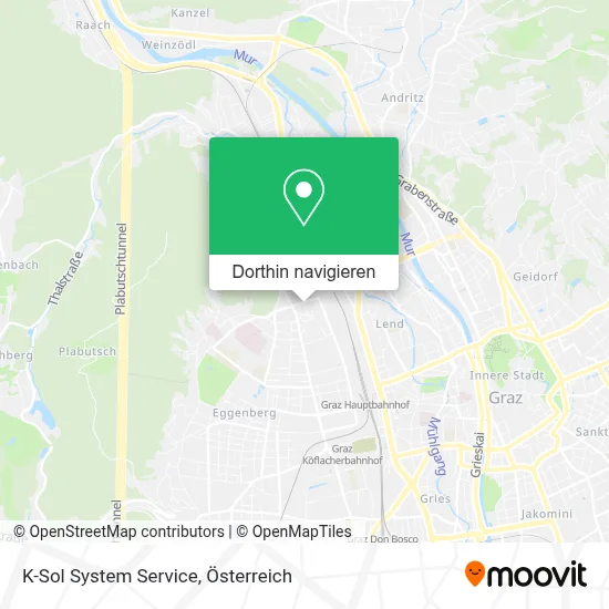 K-Sol System Service Karte