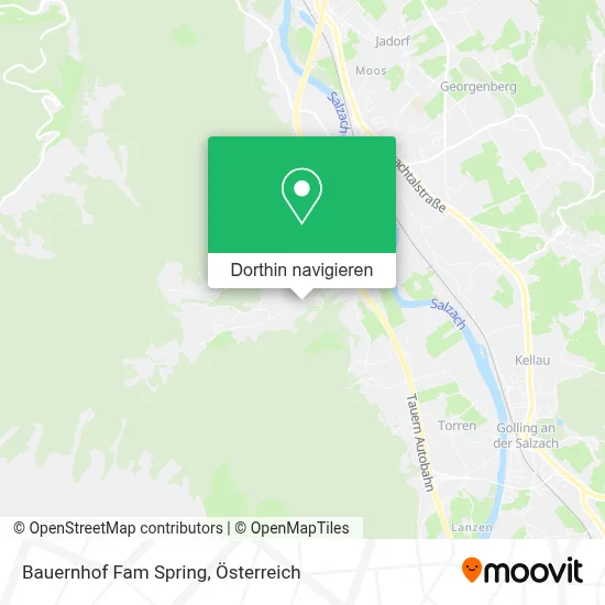 Bauernhof Fam Spring Karte