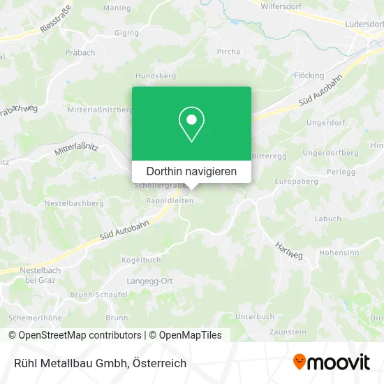 Rühl Metallbau Gmbh Karte