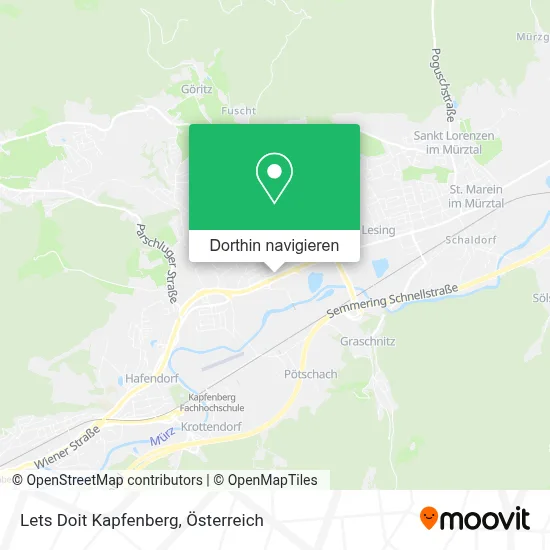 Lets Doit Kapfenberg Karte