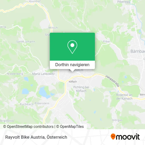Rayvolt Bike Austria Karte