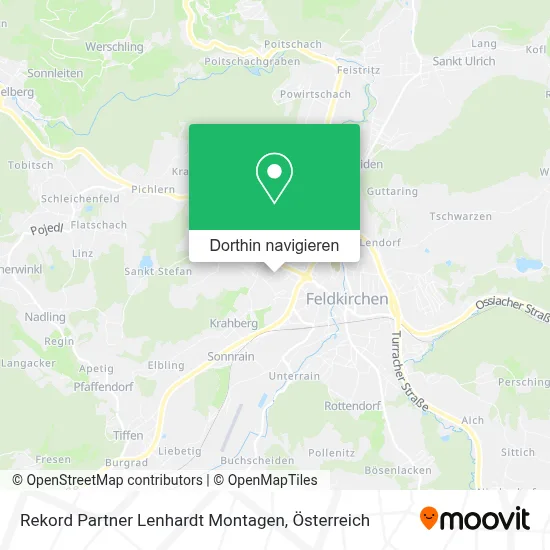 Rekord Partner Lenhardt Montagen Karte