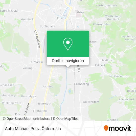 Auto Michael Penz Karte