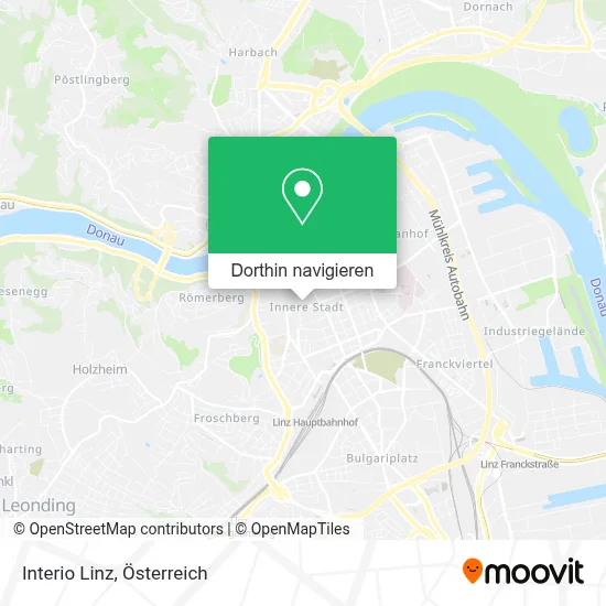 Interio Linz Karte