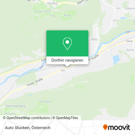 Auto Stucken Karte