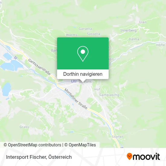 Intersport Fischer Karte
