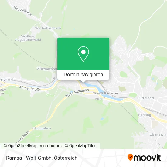 Ramsa - Wolf Gmbh Karte