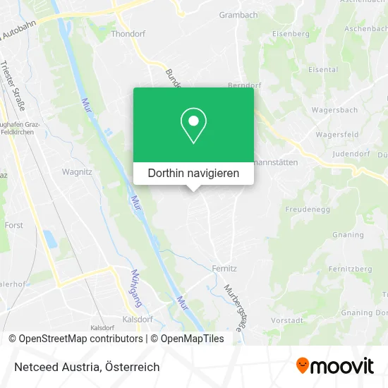 Netceed Austria Karte