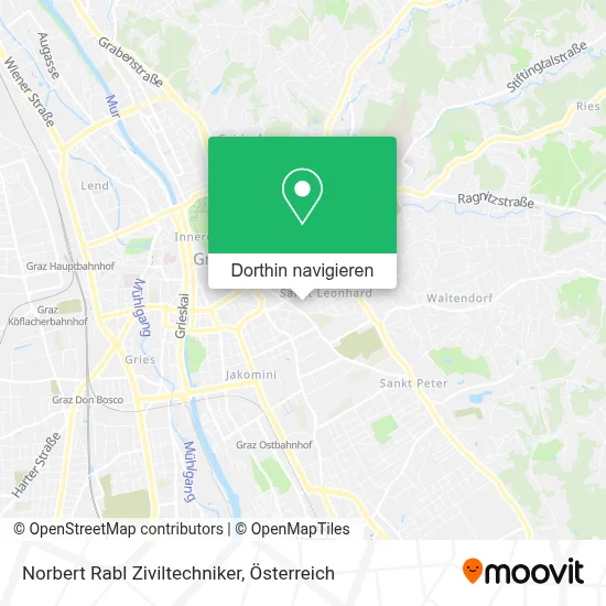 Norbert Rabl Ziviltechniker Karte