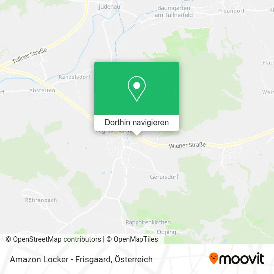 Amazon Locker - Frisgaard Karte