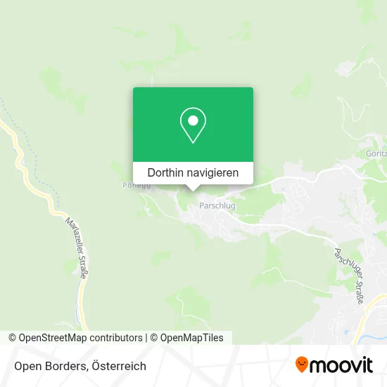 Open Borders Karte