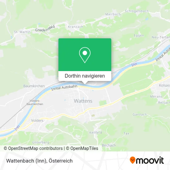 Wattenbach (Inn) Karte