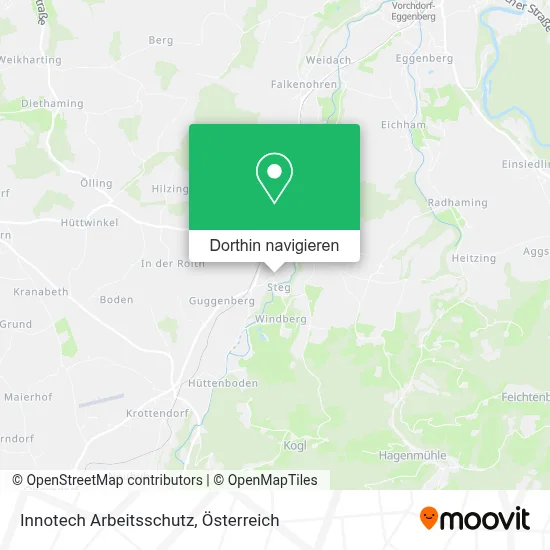Innotech Arbeitsschutz Karte