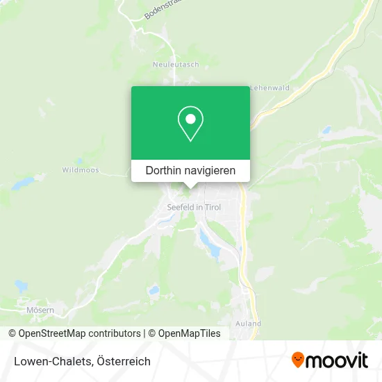 Lowen-Chalets Karte