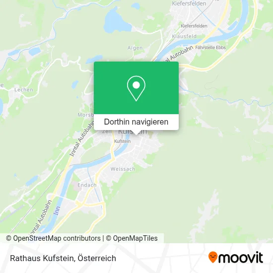 Rathaus Kufstein Karte