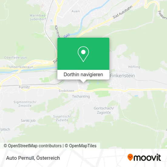 Auto Pernull Karte