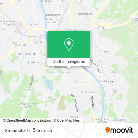 Streamchartz Karte