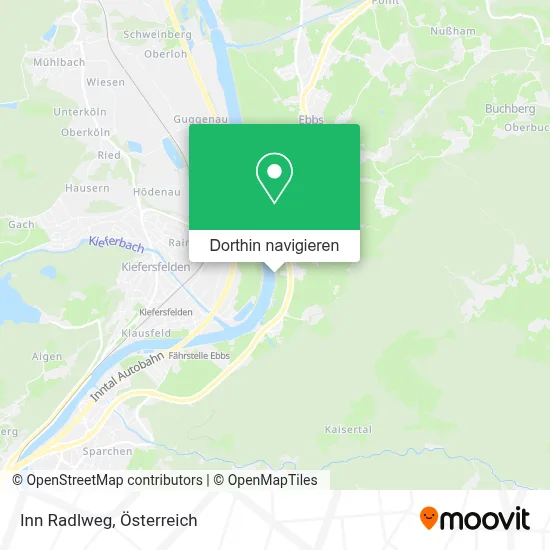 Inn Radlweg Karte