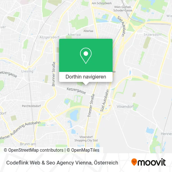 Codeflink Web & Seo Agency Vienna Karte