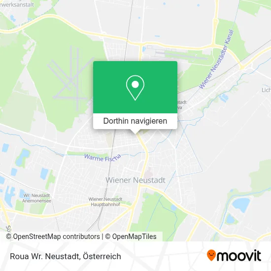 Roua Wr. Neustadt Karte