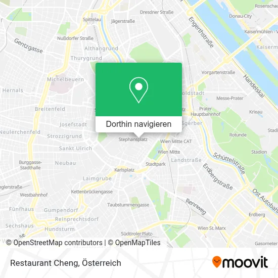 Restaurant Cheng Karte