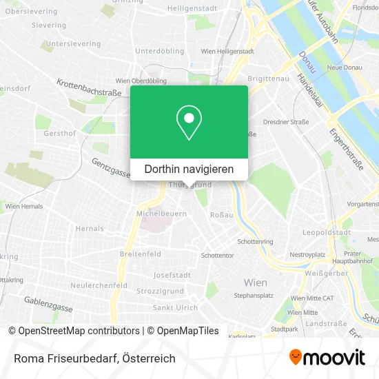 Roma Friseurbedarf Karte