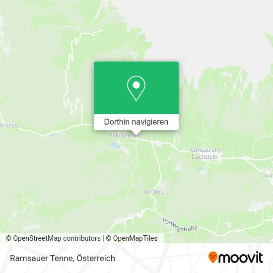 Ramsauer Tenne Karte