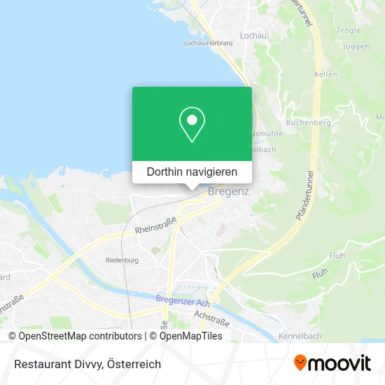 Restaurant Divvy Karte