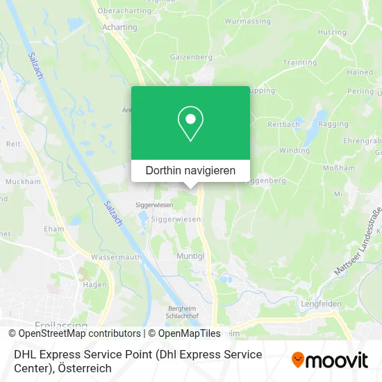 DHL Express Service Point (Dhl Express Service Center) Karte