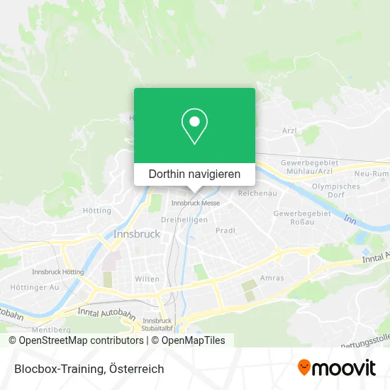 Blocbox-Training Karte
